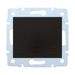 Διακόπτης Μεσαίος A/R Μαύρο Mira (Μηχανισμός)