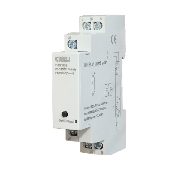 WIFI SMART Ρελέ Φορτίου 16Α (ON-OFF)