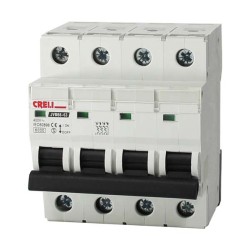  Μικροαυτόματη Ασφάλεια Creli 3P+N 6kA 10A καμπ. C  