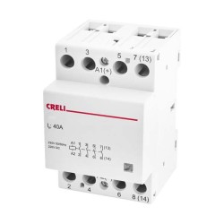 Creli Ρελέ Νυκτός Χαμηλού Θορύβου 230V AC-DC 40A, 2NO