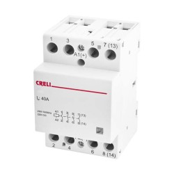Creli Ρελέ Νυκτός Χαμηλού Θορύβου 230V AC-DC 40A, 4NO