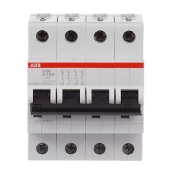 Μικροαυτόματος Διακόπτης ABB S204-K20 – 20A, Καμπύλη K