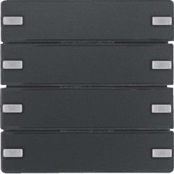 B.ΜΠΟΥΤΟΝ KNX 8 ΕΝΤΟΛΩΝ Q.1/Q.3/Q.7 ΑΝΘΡΑΚΙ