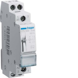 Hager Ρελέ Καστάνιας ΡΕΛΕ ΤΗΛΕΧΕΙΡΙΖΟΜΕΝΟ 48V AC/24V DC, 1NO + 1NC