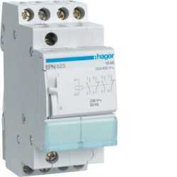Hager Ρελέ Καστάνιας ΡΕΛΕ ΤΗΛΕΧΕΙΡΙΖΟΜΕΝΟ 230V AC/110V DC, 2NO + 2NC