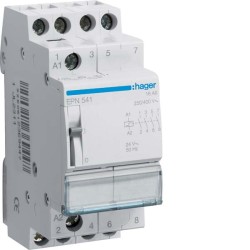 Hager Ρελέ Καστάνιας ΡΕΛΕ ΤΗΛΕΧΕΙΡΙΖΟΜΕΝΟ 24V AC/12V DC, 4NΟ
