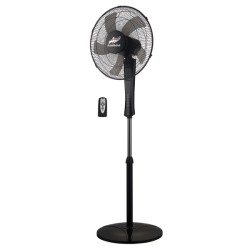Ανεμιστήρας Ορθοστάτης Μαύρος 230V